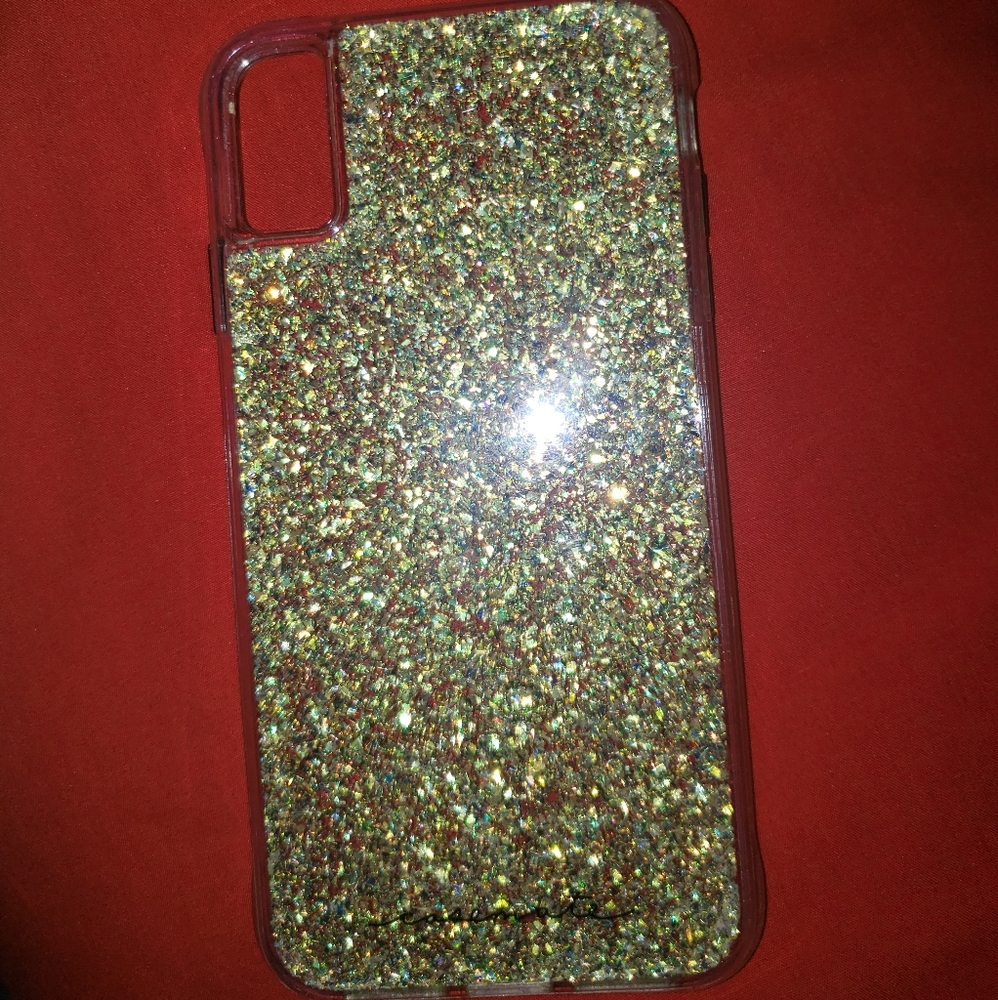 iPhone X Casemate glitter case